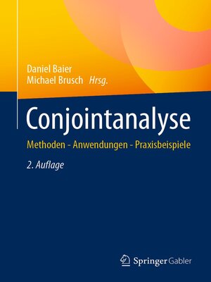 cover image of Conjointanalyse